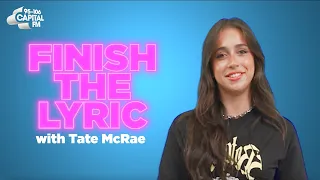 Tate McRae covers Harry Styles, Justin Bieber & more! | Finish The Lyric