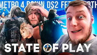 STATE OF PLAY - ДИВИМОСЬ РАЗОМ | RISE OF THE RONIN | METRO AWAKENING | STELLAR BLADE | PSVR2