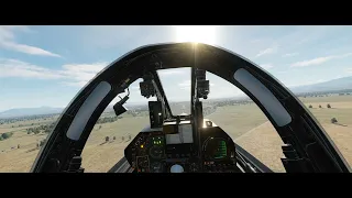 Mirage F1-CE DCS Aerobraking landing 2