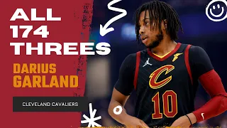 Darius Garland ALL 174 Three-Pointers From 2021-22 NBA Regular Season | King of NBA