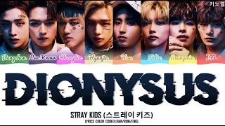 STRAY KIDS (스트레이 키즈) - 'DIONYSUS (ORIGINAL BY: BTS)' LYRICS COLOR CODED [HAN/ROM/ENG]