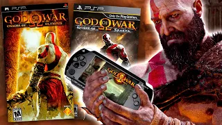 Los JUEGOS de God of War para PSP eran LEGENDARIOS