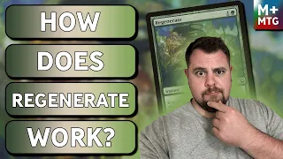 How Does Regenerate Work?┃MTG For Beginners