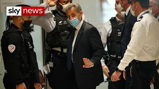 France's former President Nicolas Sarkozy sentenced to prison