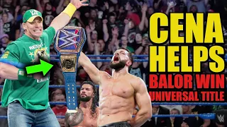 John Cena HELPS Finn Balor Win Universal Championship From Roman Reigns On SmackDown In 2021 LEAKED!