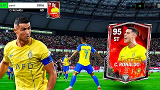 Cristiano Ronaldo 95 Rated To 99 Gameplay & Review!! GOAT - FC Mobile