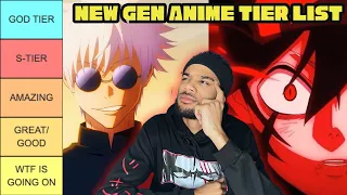 New Gen Anime RANKED FROM BEST TO WORST!!