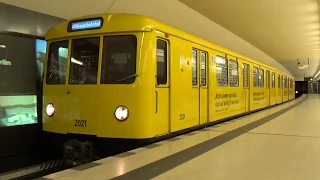 BVG D57 stock numbers 2021 and 2020 departing Brandenburger Tor