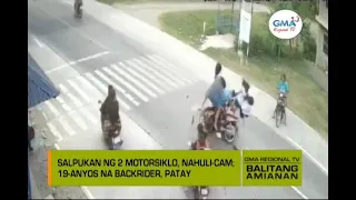 Balitang Amianan: Salpukan ng Motorsiklo