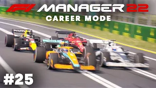 F1 Manager 22 Career - NOBODY Wants To Overtake In Australia!