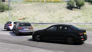 UNMARKED AUDI S3 POLICE ROLEPLAY! | With Conversations | Assetto Corsa
