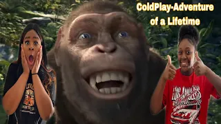 THESE MONKEY'S HAVE MOVES!! COLDPLAY-ADVENTURE OF A LIFETIME (REACTION)