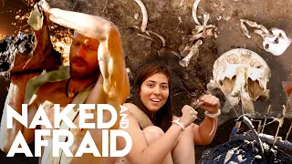 Elephant Skulls and Hyena Packs! | Naked and Afraid