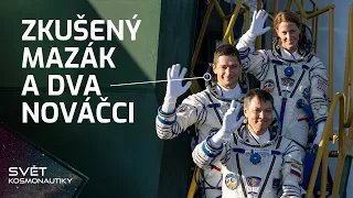 Nová posádka na stanici ISS, další družice Starlink a úspěch Stoke Space