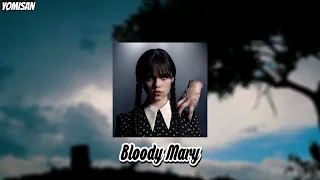 Blood Mary - Lady Gaga (Sped Up) // Wednesday Addams (Wandinha)