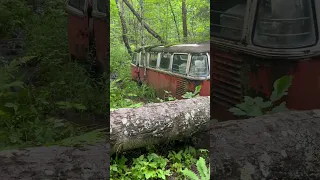 Rare Vw Bus Found! Abandoned Woods Rescue!