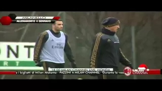 Milanello Allenamento 04-01-2014