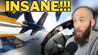 South African Reacts to Cockpit View Of US Navy Blue Angels