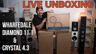 Wharfedale Diamond 11.1 & Crystal 4.3 Speakers - Unboxing and First Impressions