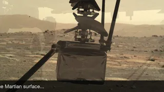 Ingenuity Unwinds from Perseverance Rover