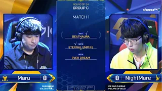 [2020 GSL S3] Ro.24 Group C Match1 Maru vs NightMare