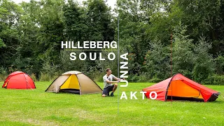 Best One Person 4 Season Tent :  Hilleberg - Unna - Akto - Soulo : Review - Which One Is For You?