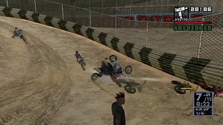 100 - GTA San Andreas. Стадион в Лас Вентурас - Гаревый трек. Las Venturas - Dirt Track