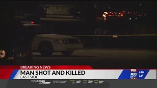 Man killed in shooting on east side