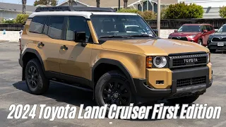 All New 2024 Toyota Land Cruiser First Edition Walk-around