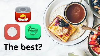 I tried to find the best recipe app for iOS (Paprika 3, Mela, and Pestle)