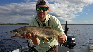 Sebago Lake NON-STOP LAKE TROUT!!!