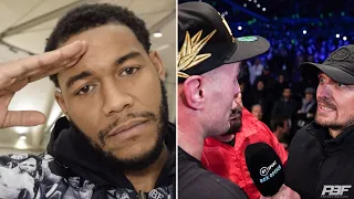 MICHAEL HUNTER MAKES SHOCK PREDICTION FOR TYSON FURY VS OLEKSANDR USYK, SLAMS JOSHUA VS FRANKLIN