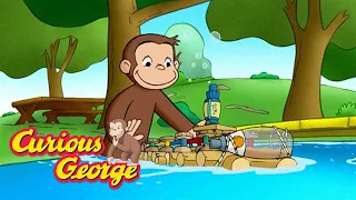 So Many Boats! ⛵️ Curious George 🐵 Kids Cartoon 🐵 Kids Movies