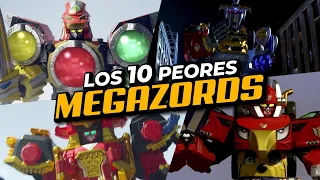 ⚡ LOS 10 PEORES MEGAZORDS ⚡ | Armando R.