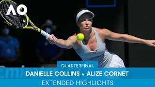 Danielle Collins v Alizé Cornet Highlights (QF) | Australian Open 2022