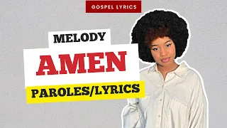 Mélody - AMEN (Paroles)