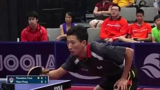 2016 US National Championships - Theodore Tran vs. Yijun Feng (Men's QF)