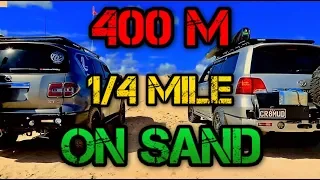 LC200 vs Y62 Side by Side SAND DRAG and BOGGED - Battle Series