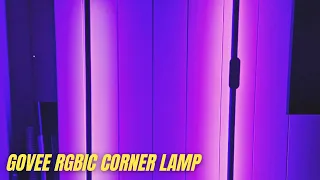 Govee RGBIC Corner Lamp Review & How To Use | Smart Floor Lamp Works with Alexa