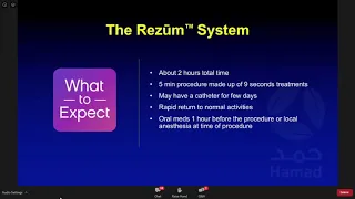 Webinar 9_5_2020: Rezum for BPH