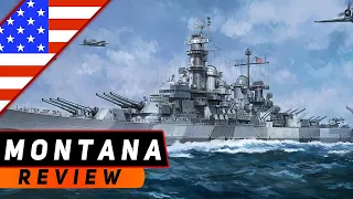 ЛИНКОР MONTANA! СБОРКА С УНИКАЛКОЙ! ВОТ ЭТО ТОП! МИР КОРАБЛЕЙ/WORLD OF WARSHIPS