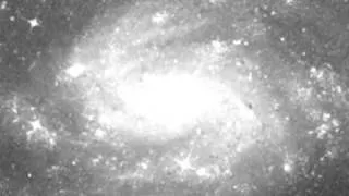 NGC 300 Spiral Galaxy zoom animation