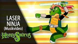 Heavysaurus – Laser Ninja (Offizielles Musikvideo) | Dino Metal für Mini Rocker