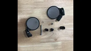 How to Assemble Hafny Bar End Bike Mirror FR03/FR04/FR05/FR08