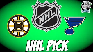 Boston Bruins vs St Louis Blues 4/12/22 NHL Free Pick Free NHL Betting Tips