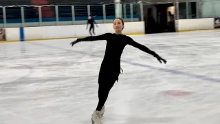 Sofia Chen, Silver Skating Skills test, May 8th, 2024