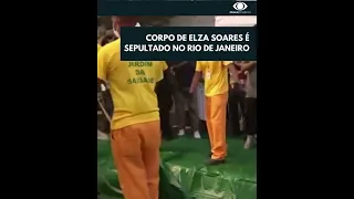 Corpo de Elza Soares é sepultado no Rio de Janeiro