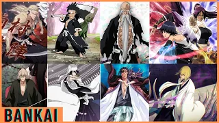 Bleach Brave Souls All Captains Bankai #bleach