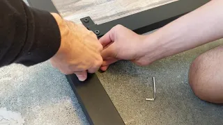 FULL METAL BED FRAME WITH HEADBOARD ASSEMBLY | HOW TO PUT TOGETHER A METAL BED FRAME