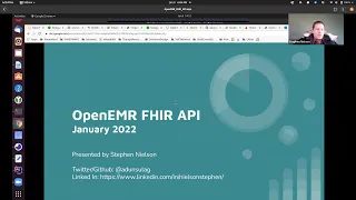 OpenEMR FHIR Lecture Series: Lecture 1 - Overview and Use of FHIR in OpenEMR